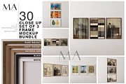 Close Up 3 Frames Mockup Bundle, a Household Mockup by Mockup Art Atelier (Thumbnail 1 of 20)