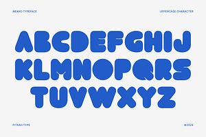 Mekko Rounded Typeface