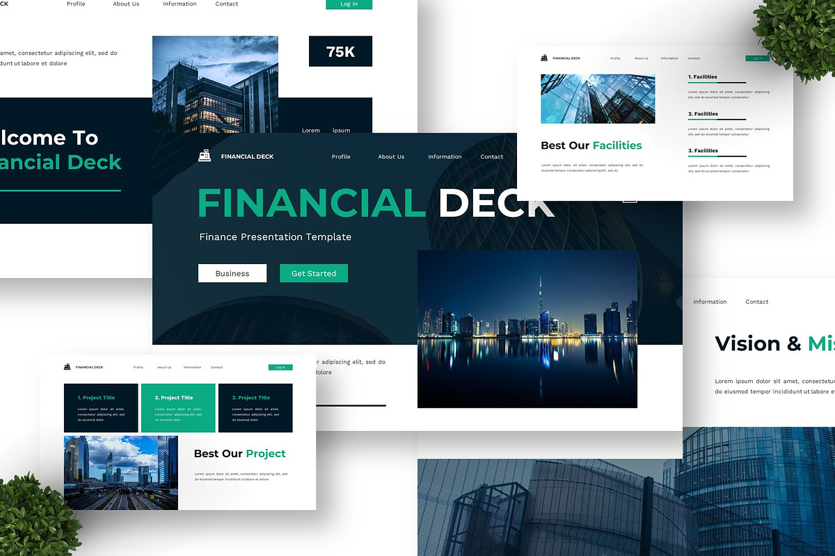 Financial Deck - Finance Keynote preview 2