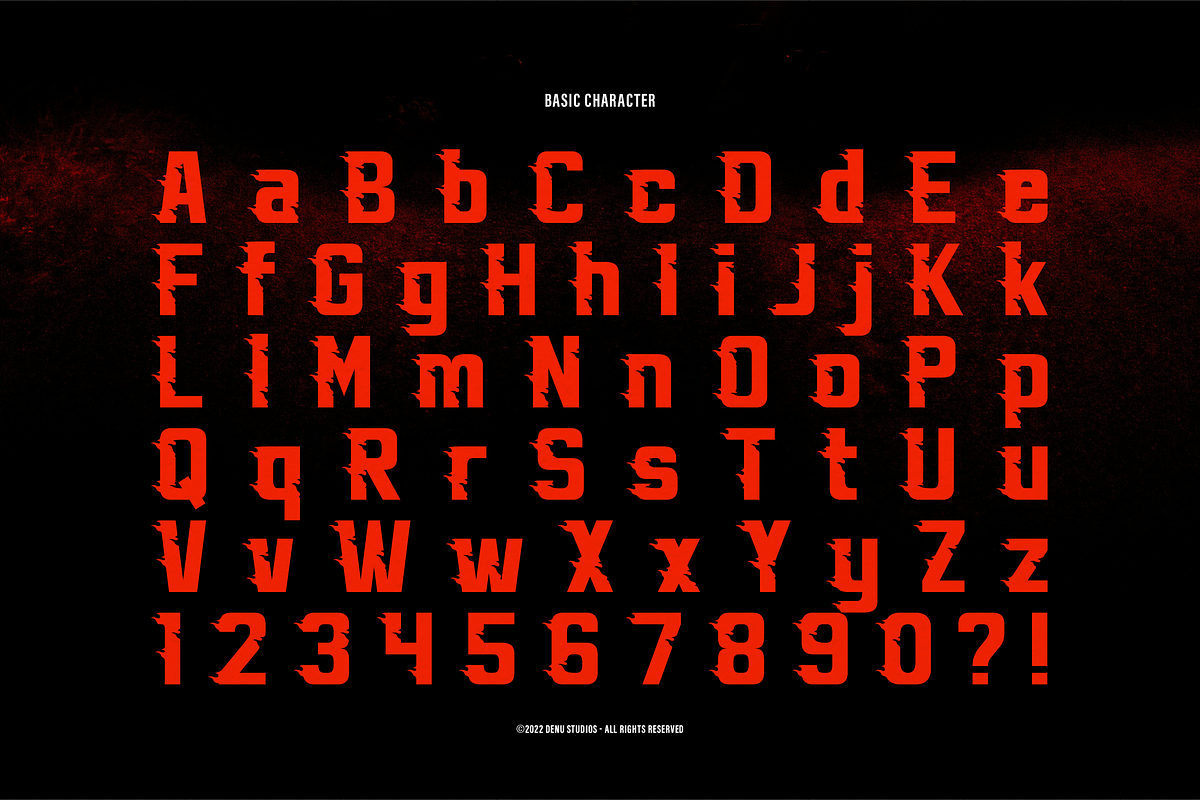 Heat Road | Racing Fire Font, a Font by Denustudios (Photo 10 of 12)