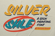 Silver Sale • A Sign Painting Font, a Script Font by azetypestudios.com (Thumbnail 1 of 16)