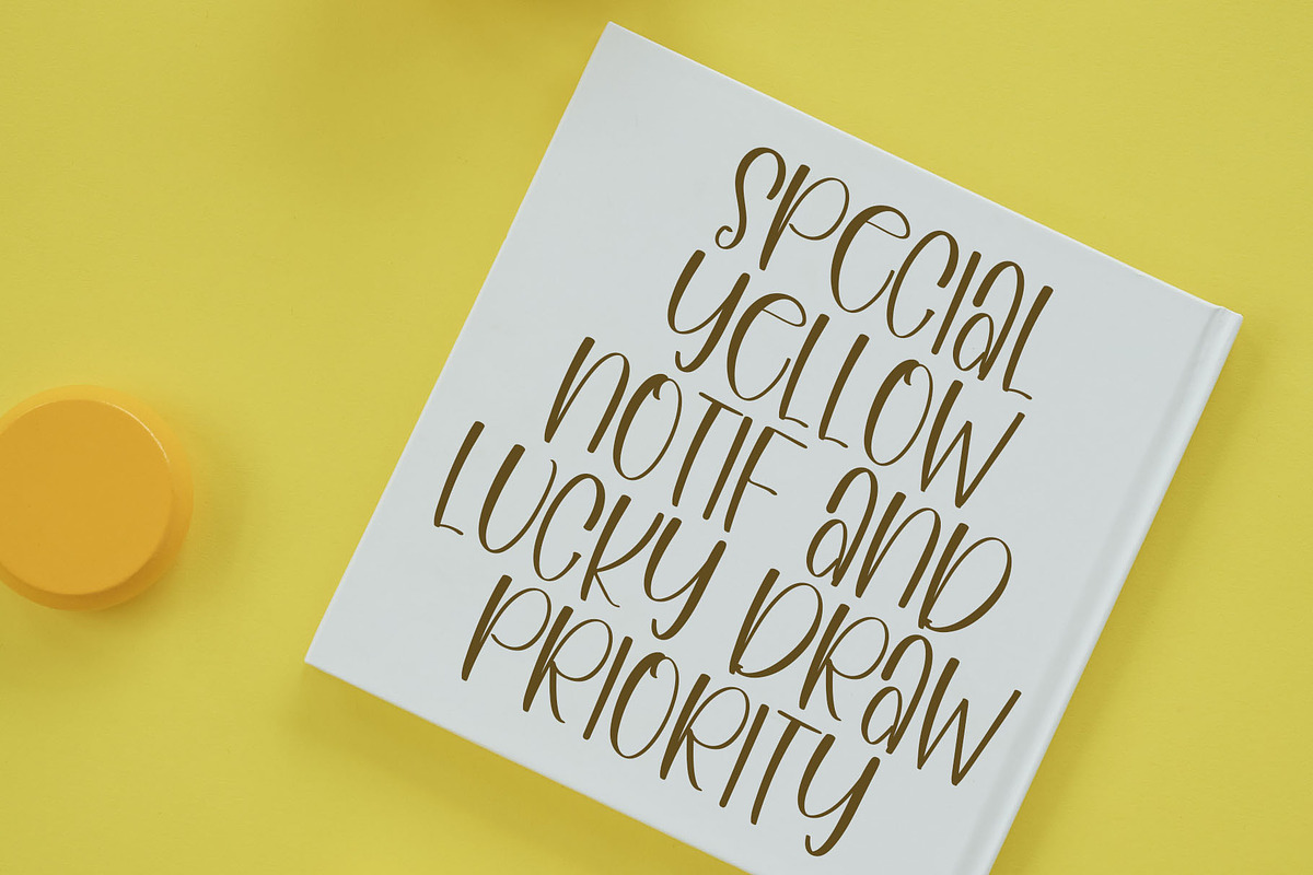 Lucky Baby - Handwriting Font, a Handwritten Font by InermediaSTUDIO (Photo 3 of 8)