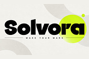 Solvora, a Sans Serif Font by Wow Magic (Thumbnail 1 of 4)