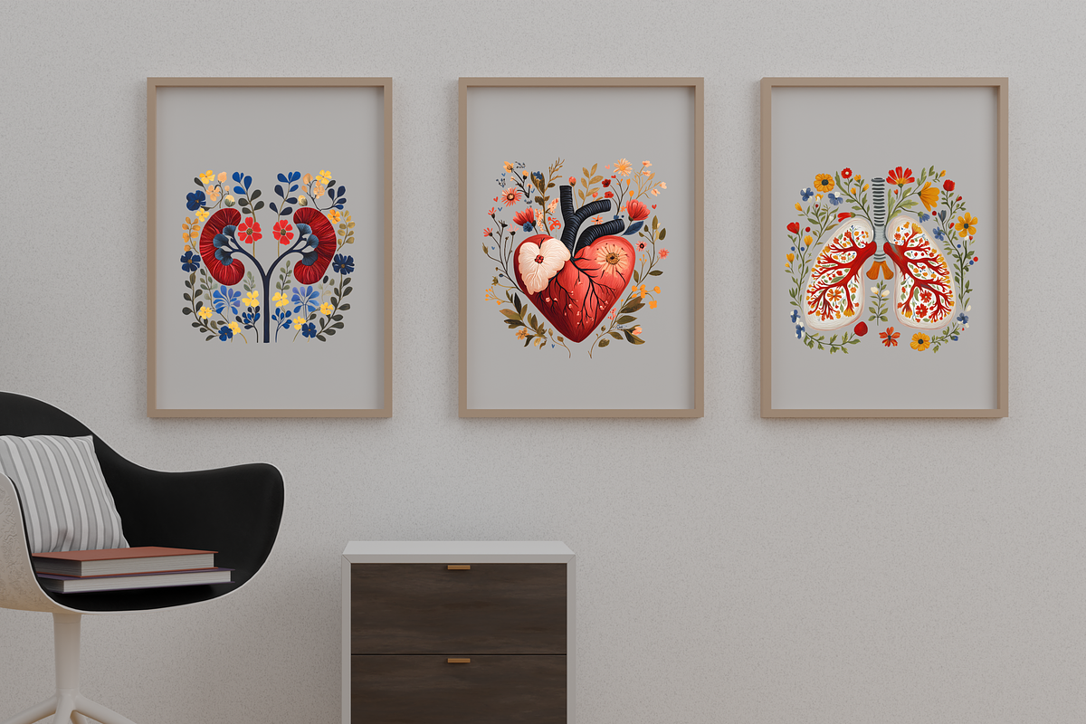 FOLK MEDICAL CLIPART PACK, an Education Illustration by Daring Digies (Photo 9 of 9)