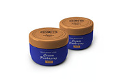 Cosmetic Cream Jar Mockup Template, a Packaging Mockup by DesignRushMarket (Thumbnail 5 of 11)