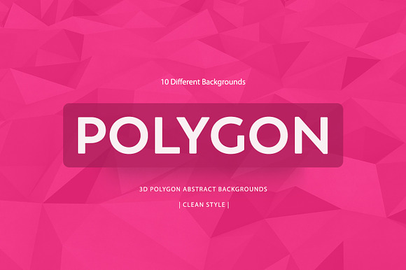 Polygon Colorful Backgrounds | v7 preview 8