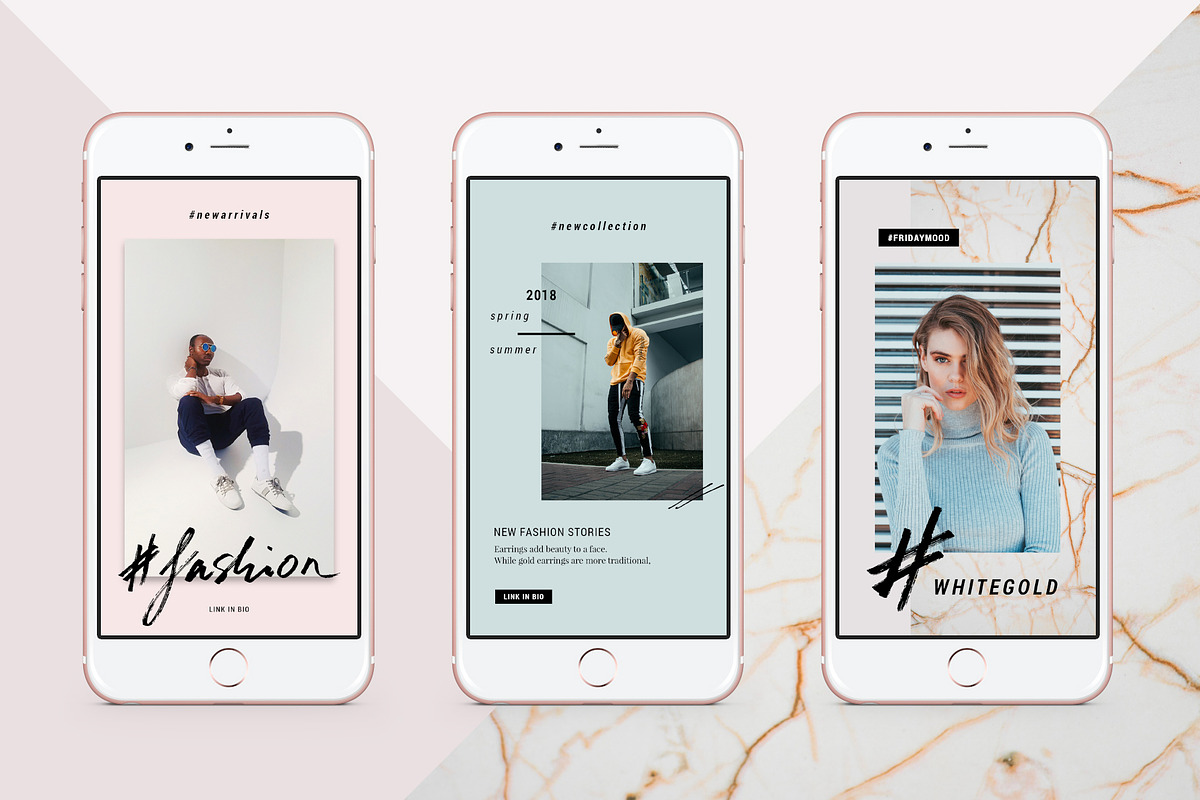 ANIMATED Modern Instagram Stories, a Social Media Template by SilverStag Type Foundry (Photo 15 of 19)