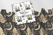 Watercolor Halloween Patterns, a Pattern Graphic by SvetaArtStore (Thumbnail 5 of 5)
