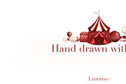 Circus- baby graphic collection, an Animal Illustration by Linerisyart (Thumbnail 14 of 14)