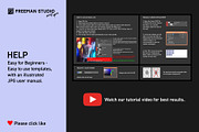 Banner Mockup Set, an Advertising Mockup by Freeman Studio (Thumbnail 6 of 10)