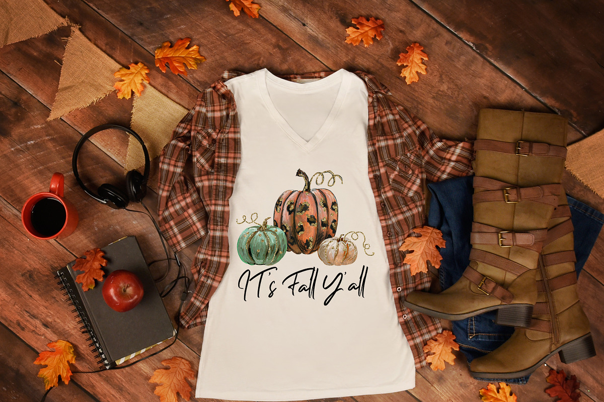 Pumpkins bundle., an Illustration by EphrazyGraphics (Photo 3 of 4)