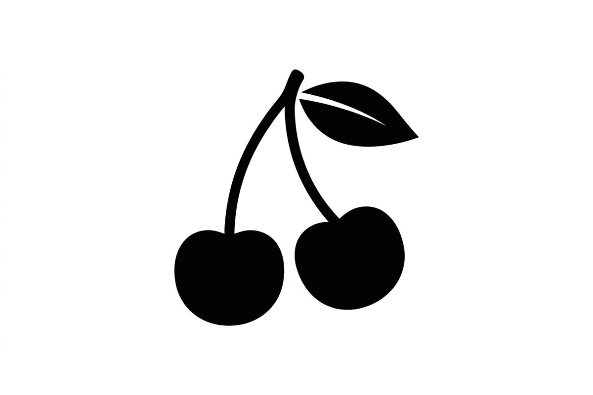Cherry Branch Silhouette Set, an Object Graphic by Designs_River (Photo 3 of 3)