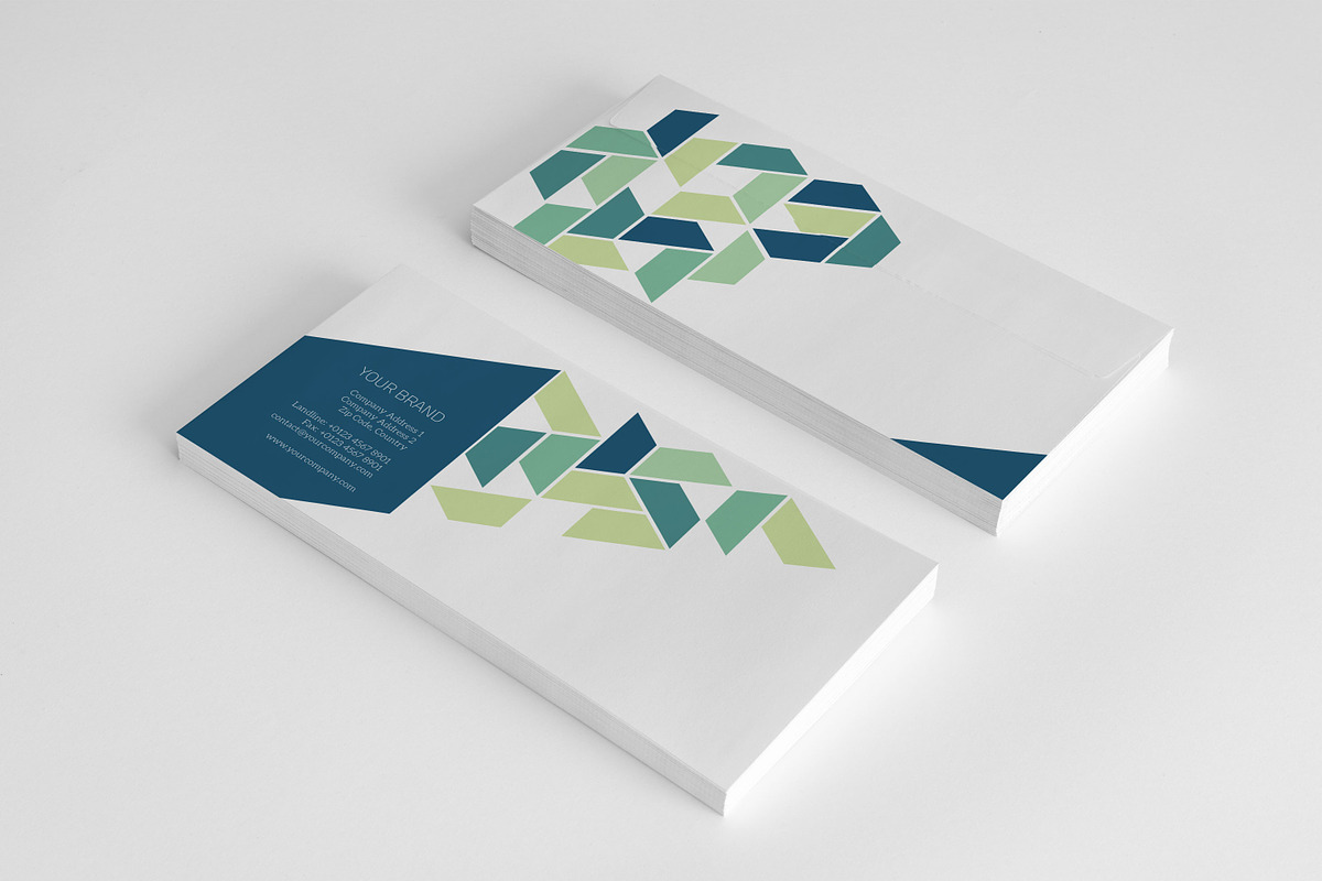 Stationery Corporate Identity 002, a Stationery Template by ID Vision Studio (Photo 8 of 9)