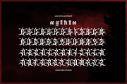 Crikthor | Black Metal Font, a Blackletter Font by Denustudios (Thumbnail 12 of 12)
