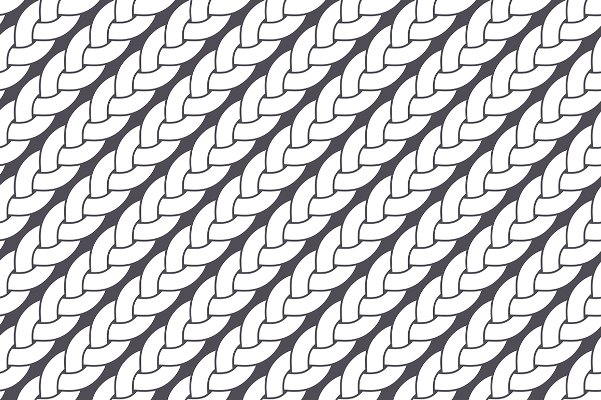 Braids. Seamless Patterns Set, a Pattern Graphic by Curly_Pat (Photo 3 of 5)