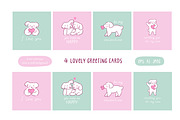 Naive dog love clipart, an Object Graphic by Alenkakarabanova (Thumbnail 6 of 10)