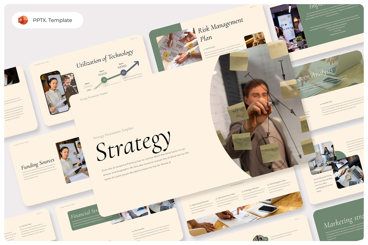 Strategy PowerPoint Presentation, a Presentation Template by Premast (Photo 1 of 4)