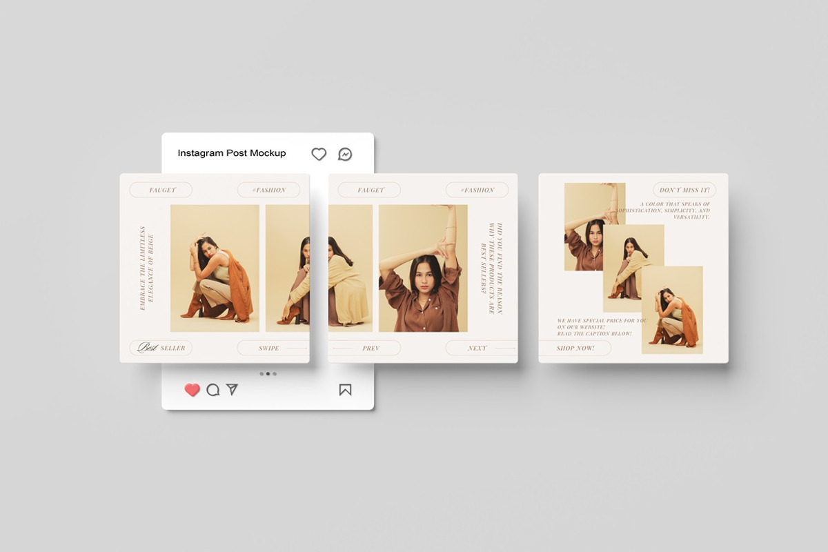 Instagram Post Mockup, an iPhone Mockup by Cutna Studio (Photo 5 of 8)
