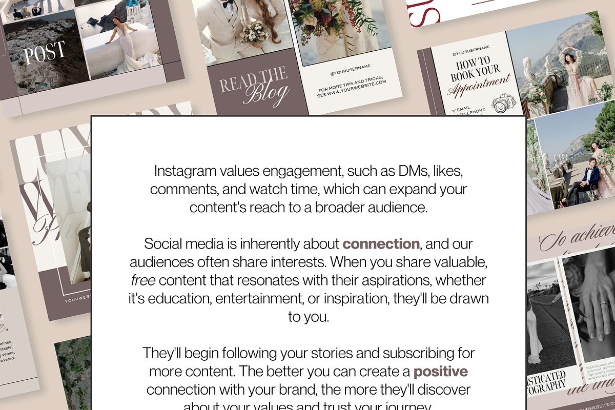36 Instagram Posts for Photographers, a Social Media Template by The Lone Crowd (Photo 6 of 9)