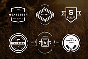 24 Vintage Logos & Badges Bundle, a Branding & Logo Template by Design District (Thumbnail 5 of 5)