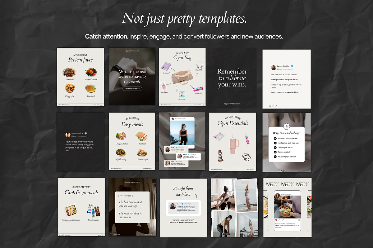 Fitness Wellness Marketing Pack, a Marketing Template by Motion Studio (Photo 4 of 10)