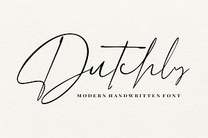 Dutchly - Modern Handwritten