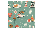 Vintage Holiday 2 Digital Paper, a Pattern Graphic by Chromolume Studio (Thumbnail 9 of 28)