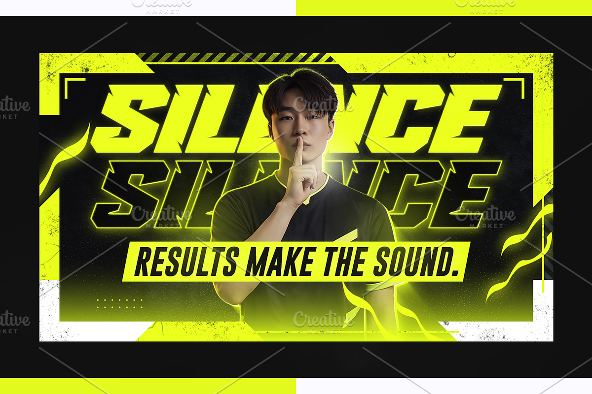 Esports YouTube Thumbnail Pack, a Social Media Template by OnurDemircan (Photo 4 of 4)
