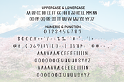 Special Mountain | Script Font, a Script Font by Scratchones (Thumbnail 7 of 8)