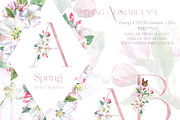 Spring Garden Floral Watercolor, a Texture Illustration by Catherine Wheel (Thumbnail 12 of 22)