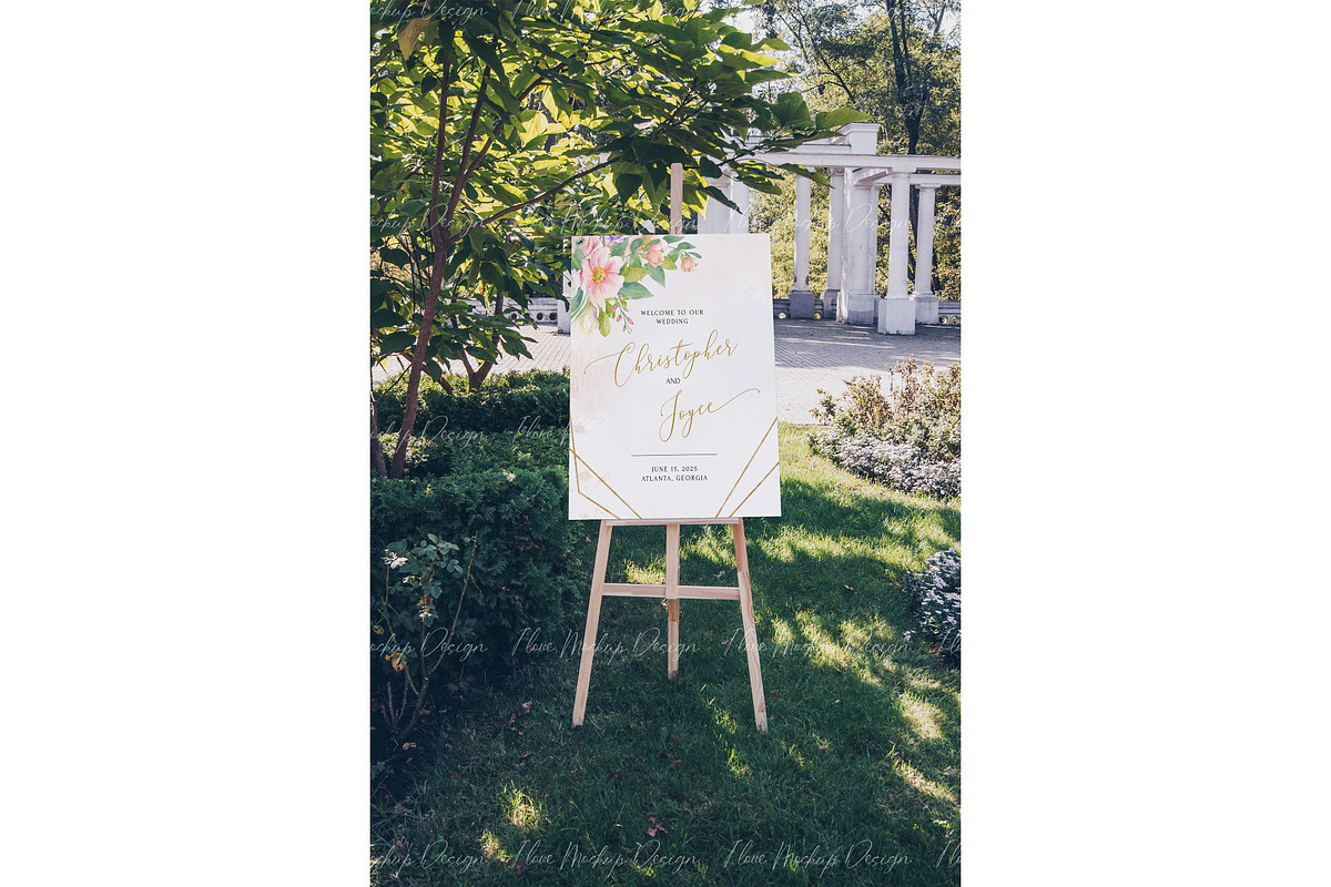 Wellcome 18x24 Sign Mockup, a Product Mockup by ILoveMockupDesign (Photo 4 of 11)