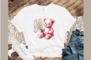 Mothers Day & Baby Girl Teddy Clipar, an Illustration by Sublimation Artist (Thumbnail 4 of 6)