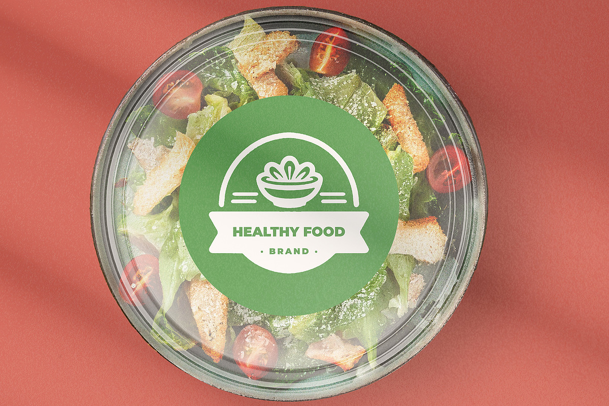 Salad Box Mock up Collection, a Packaging Mockup by Lostkids (Photo 7 of 8)
