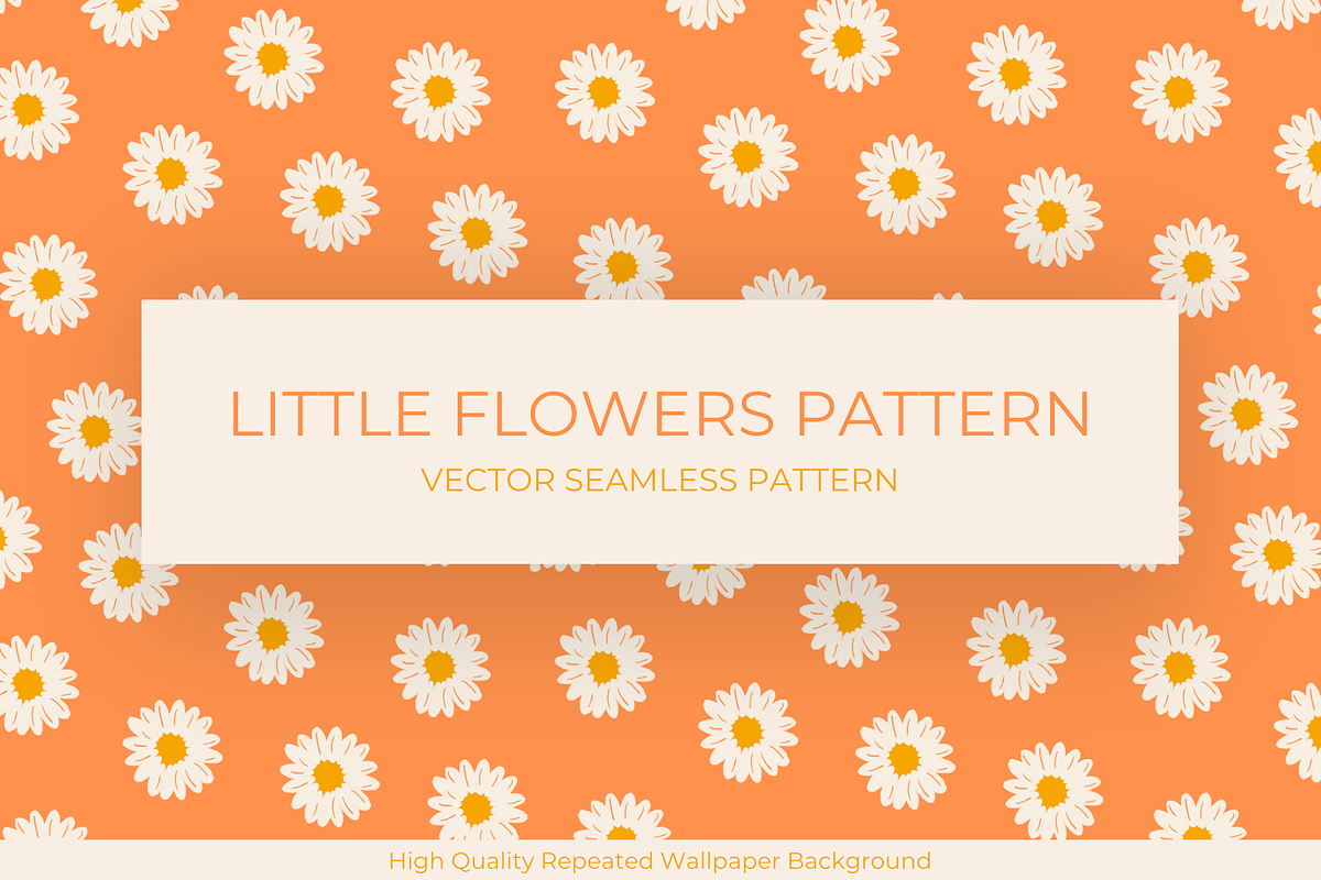 Little Cute Flowers Seamless Pattern, a Pattern Graphic by Marketello Studio (Photo 1 of 10)