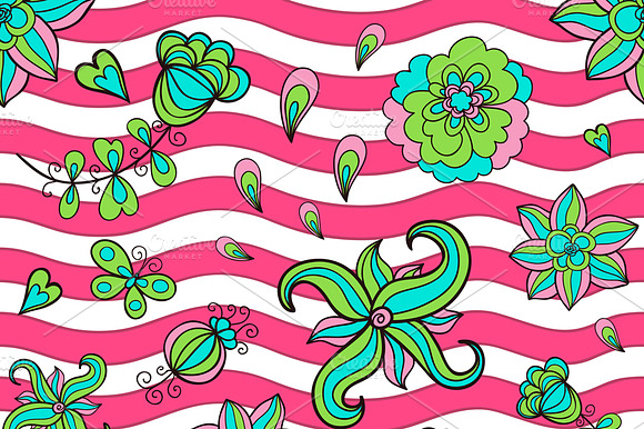 Colorful Vector Seamless Pattern