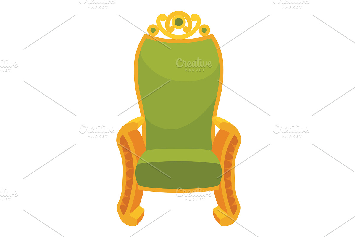 Regal Royal Throne Exudes And, an Object Illustration by the8monkey