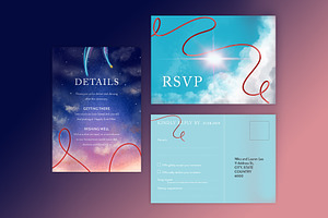 Your Name Themed Wedding Invitation