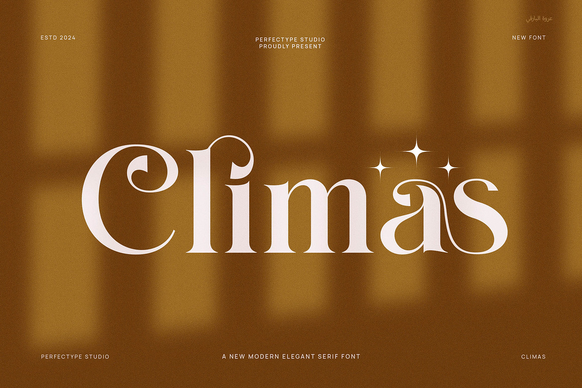 Climas Elegant Serif Font By Perfectype