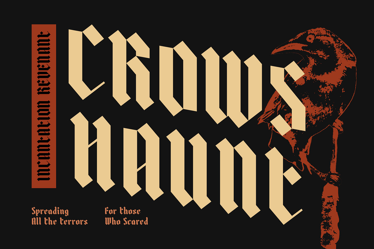 CS Weslia – Gothic Font, a Blackletter Font by Craft Supply Co. (Photo 4 of 8)
