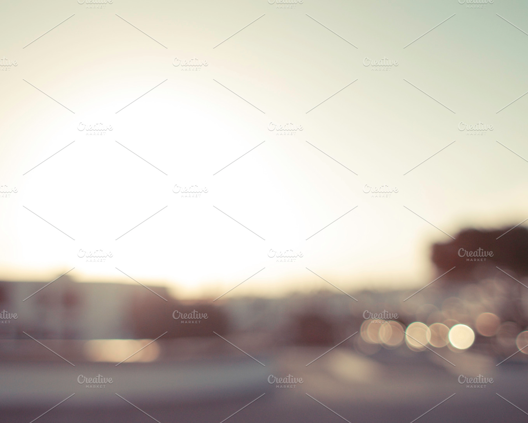 Bokeh landscape