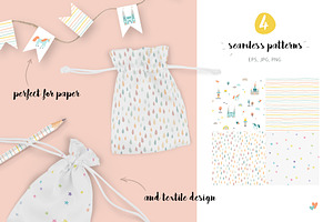 Seamless Patterns For Girls