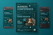Business Conference Flyer Set, a Flyer Template by Annora Studio (Thumbnail 3 of 6)