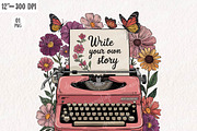 Vintage Wildflower Sublimation, an Illustration by CreationArt (Thumbnail 11 of 13)