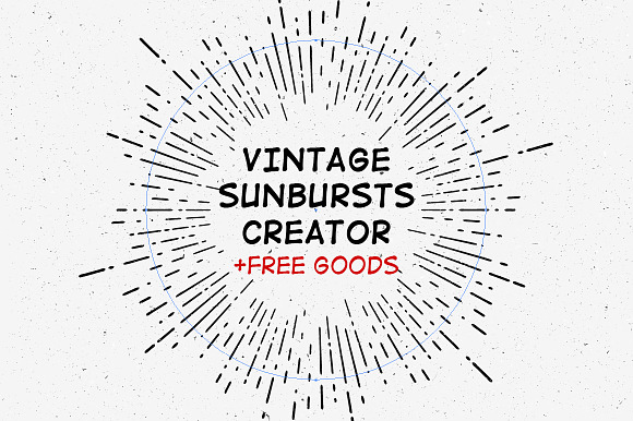 Vintage Sunburst Creator preview 5