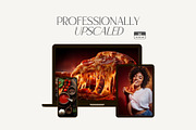 Aesthetic Pizza Stock Photos, a Food & Drink Photo by HipFonts (Thumbnail 6 of 11)