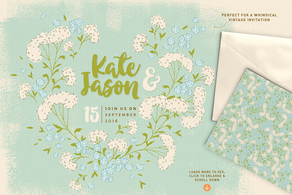 Free Spirit Vintage Summer Kit, an Illustration by Lisa Glanz (Photo 4 of 10)