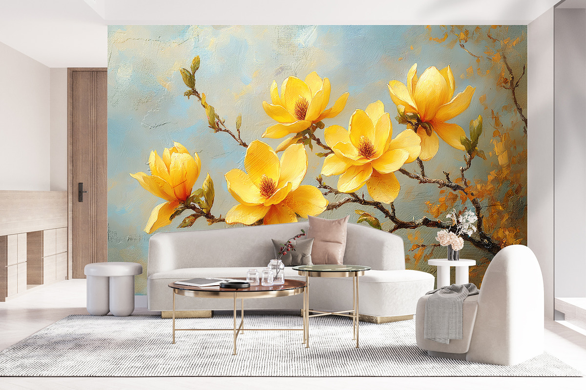 Abstract oil painting art wallpaper, a Decorative Illustration by fei long (Photo 4 of 10)