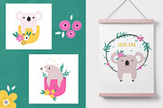 Cute Woodland Animals Vector Set, an Animal Illustration by danceyourlife (Thumbnail 9 of 15)