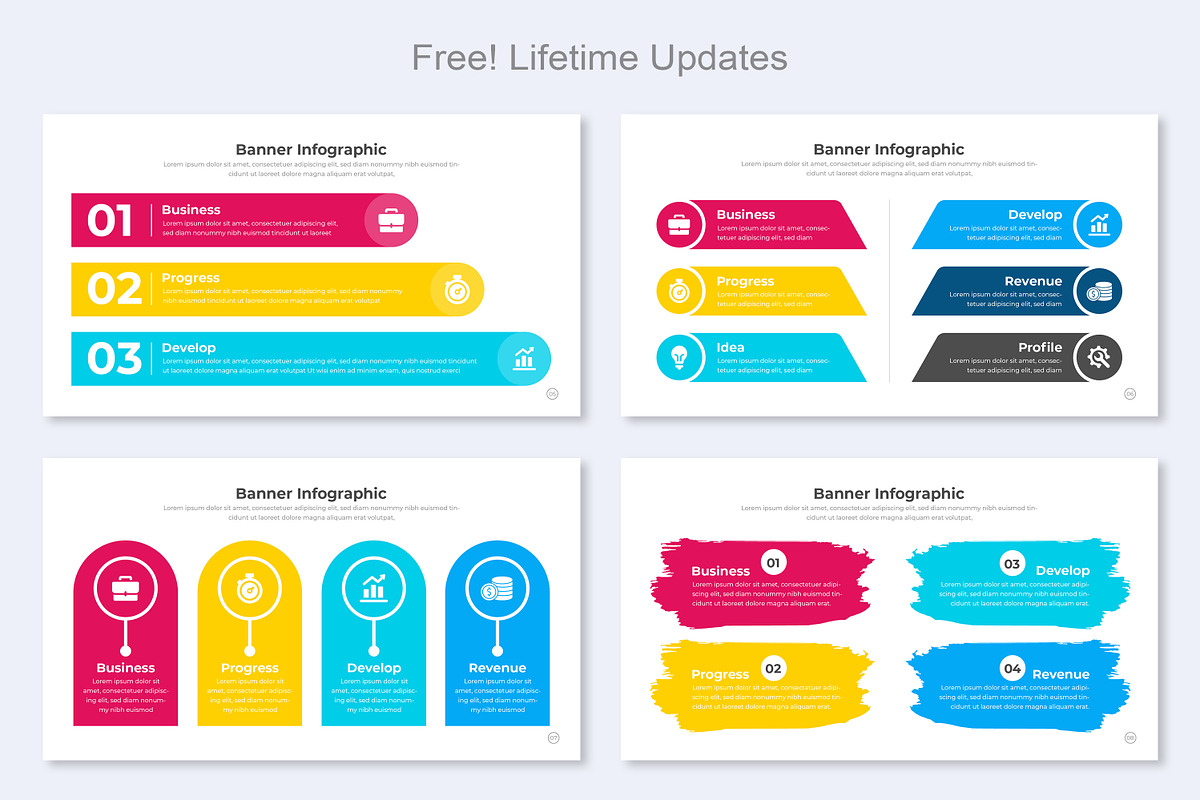 Banner Infographics Template EPS, a Presentation Template by Mighty-Slide (Photo 3 of 7)