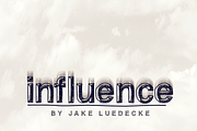 influence, a Font by Fonts by Jake L (Thumbnail 1 of 2)